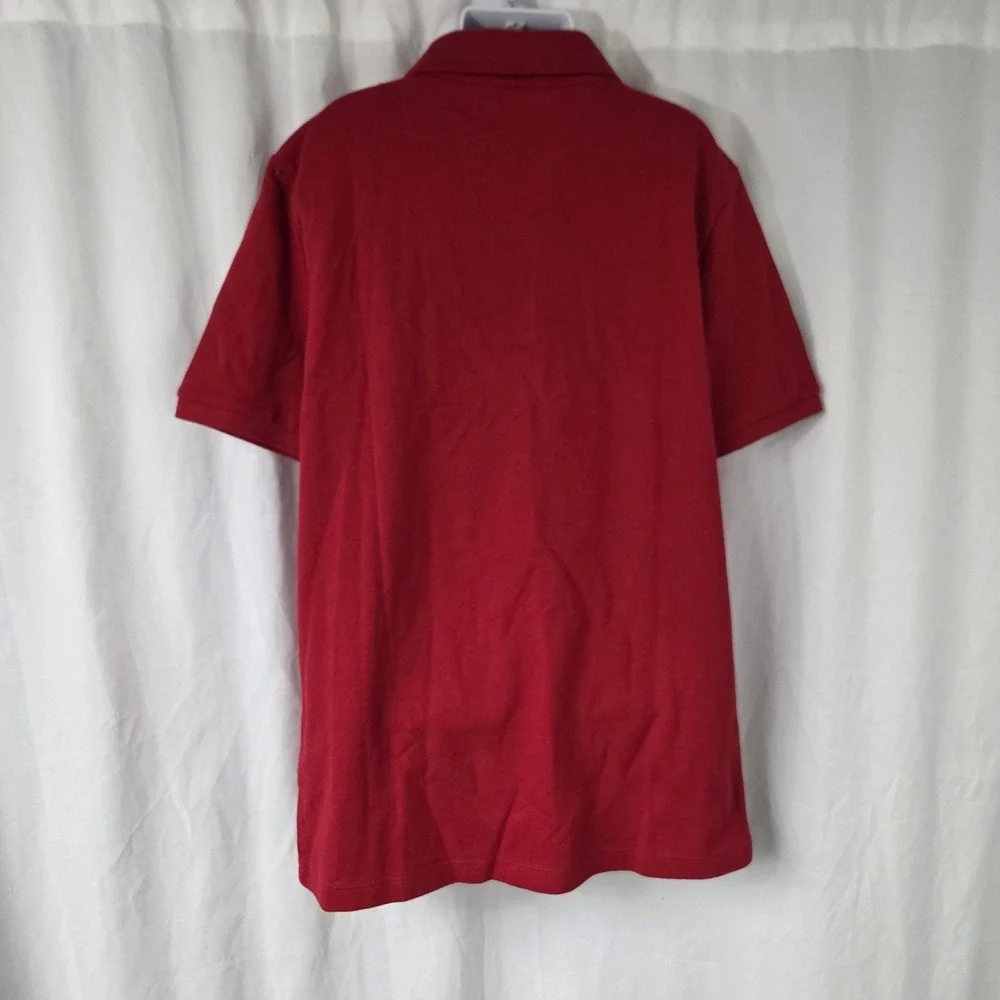 Old Navy Polo Shirt Kids 10-12 Red Tagless Stretch Short Sleeve Top Casual